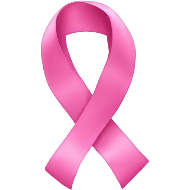 Pink ribbon emoji