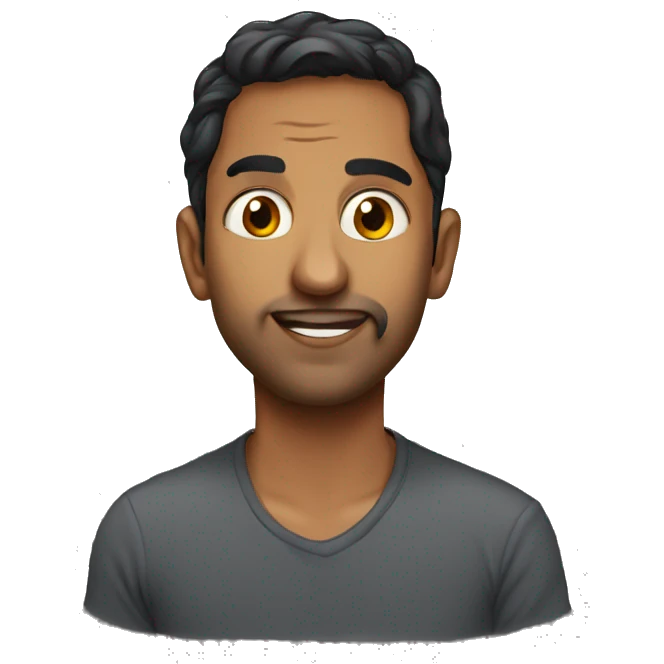 prashanth cartoon face emoji