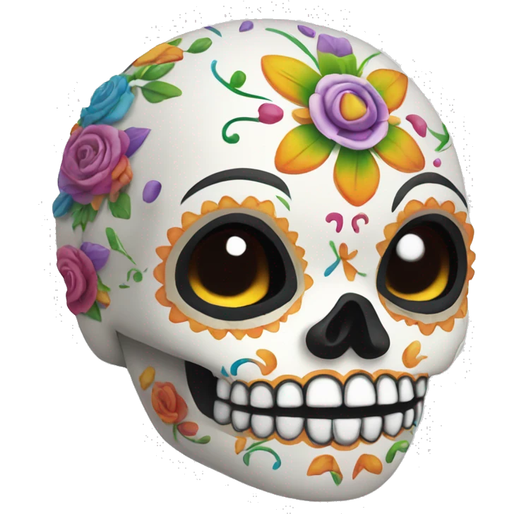sugar skull  emoji