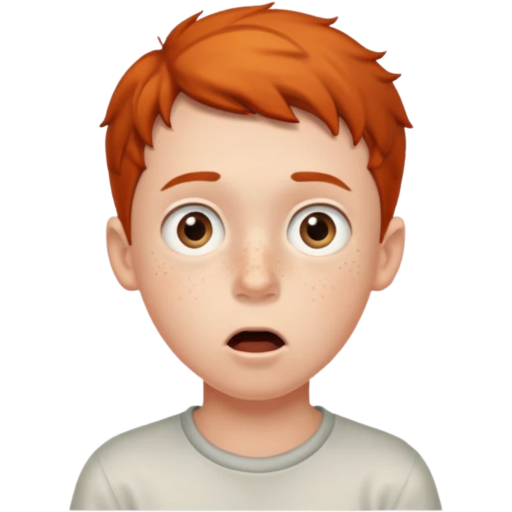 boy surprise face emoji