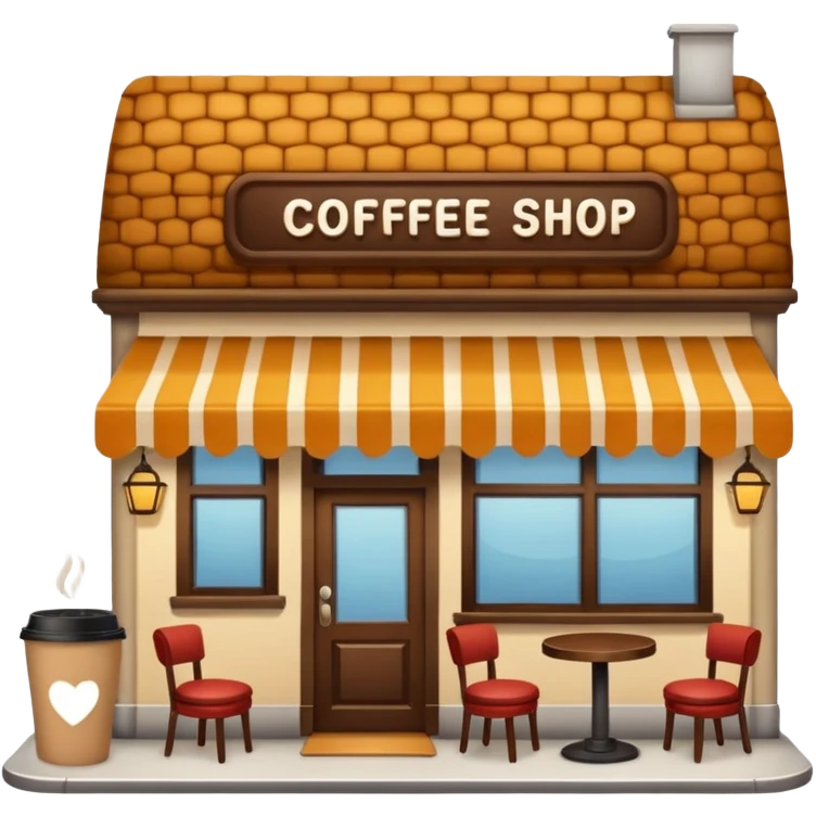 coffee shop  emoji