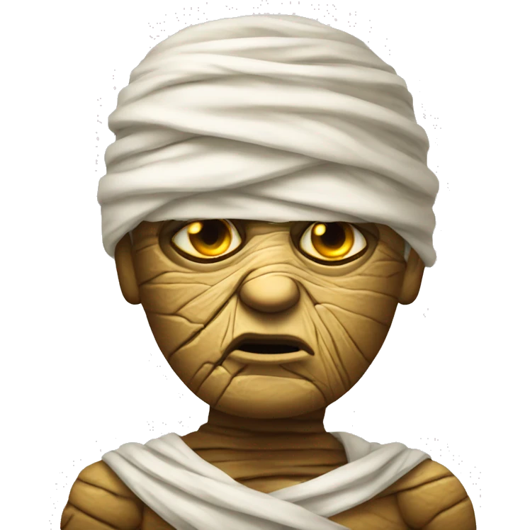 trump like a mummy emoji