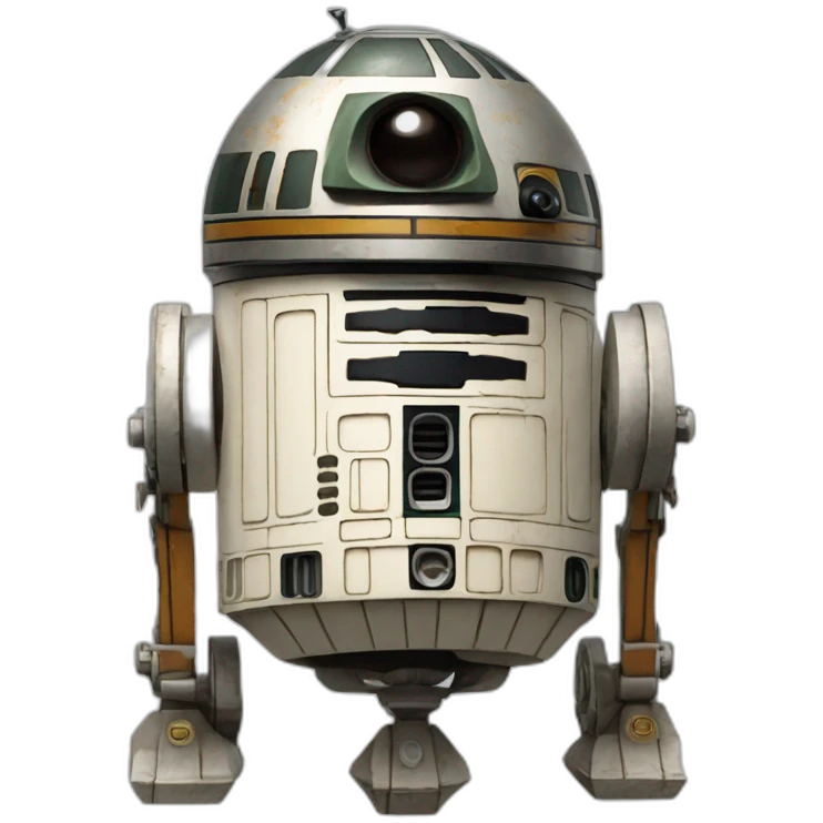D-O droid from Star Wars  emoji