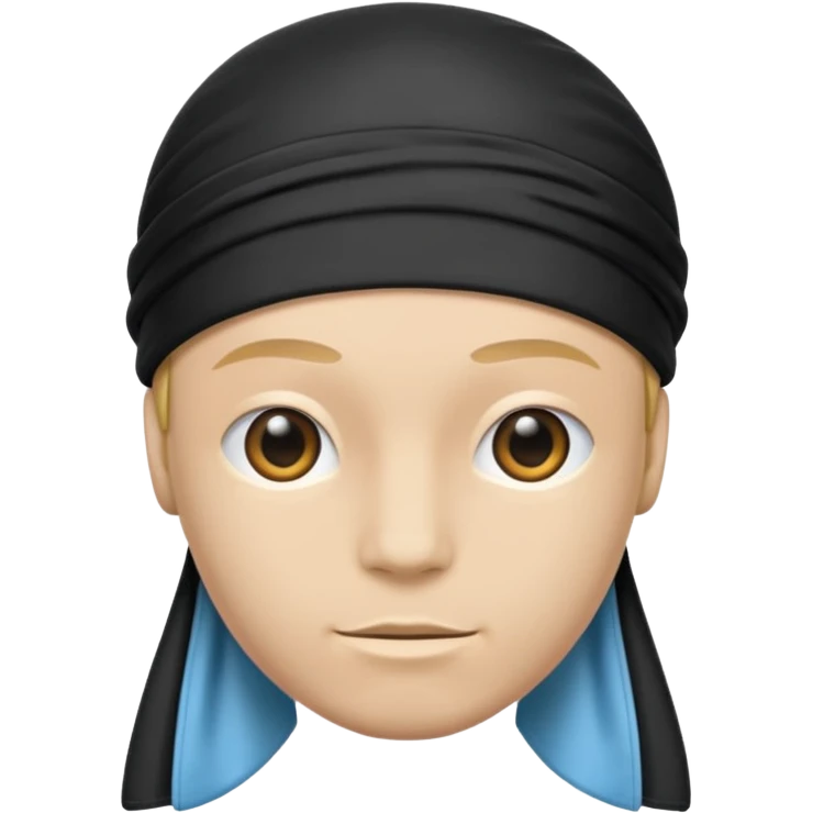 make a durag emoji but just the durag not the person in the durag emoji