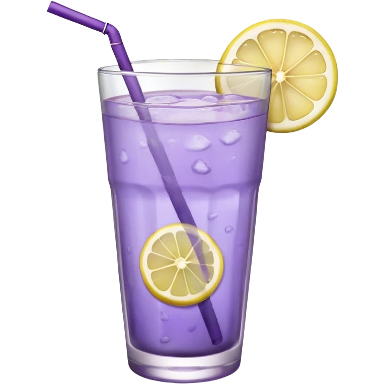 Lavender lemonade emoji