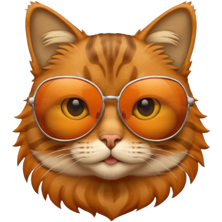 Cat wearing sunglasses emoji