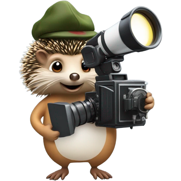 hedgehog movie director emoji