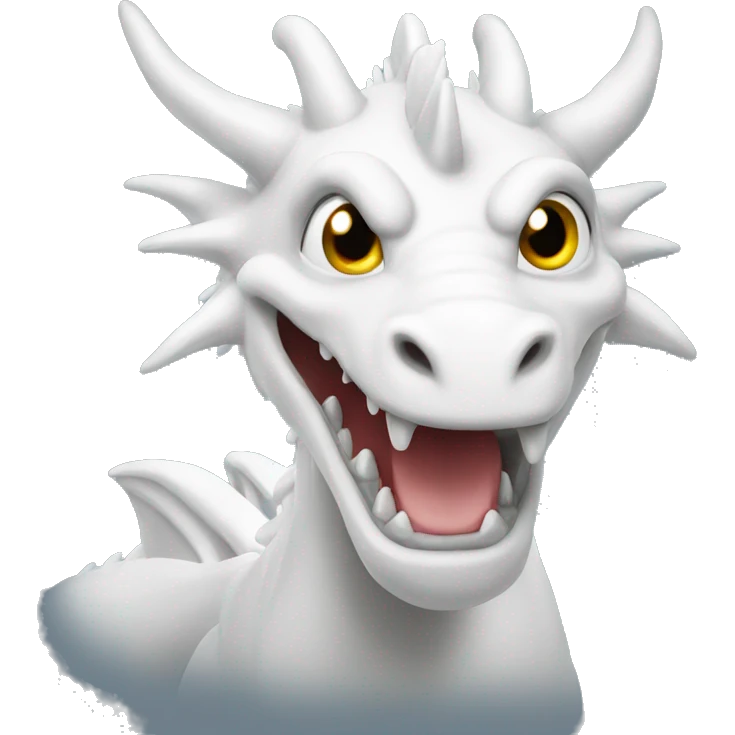 white dragon emoji
