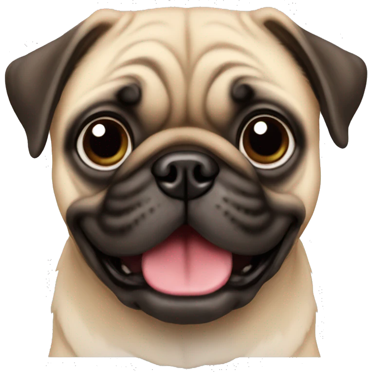 Dog pug emoji