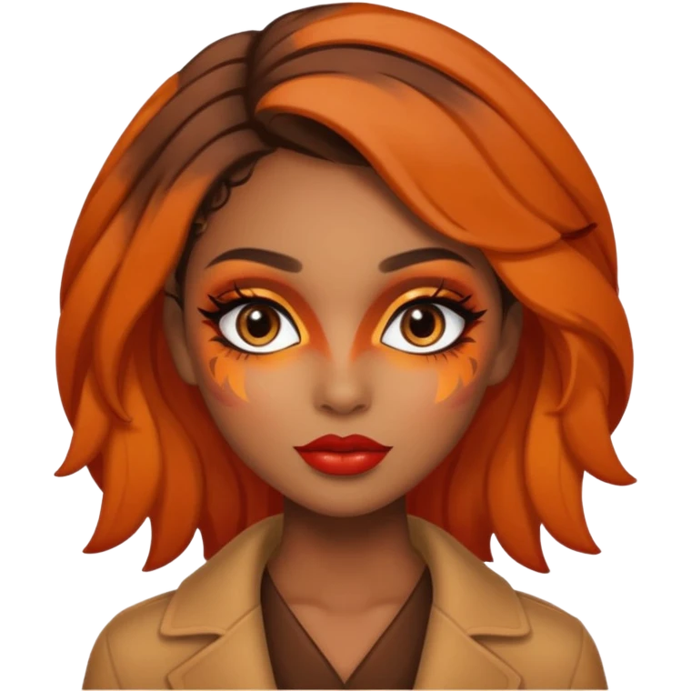 Cute Brown automne emoji