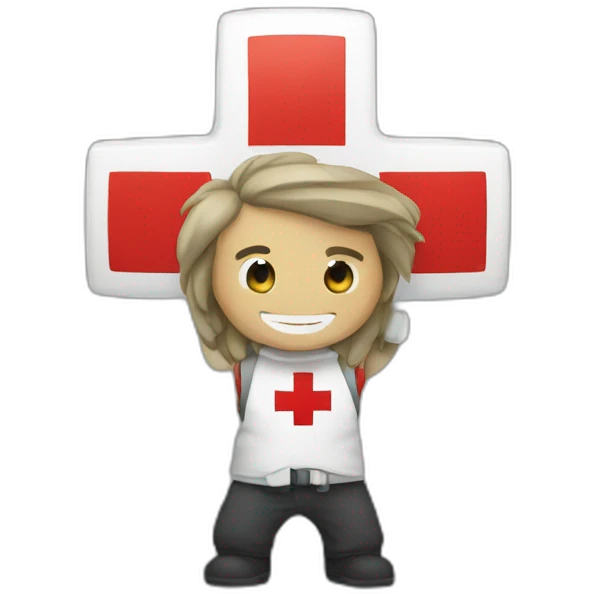 Red Cross emoji