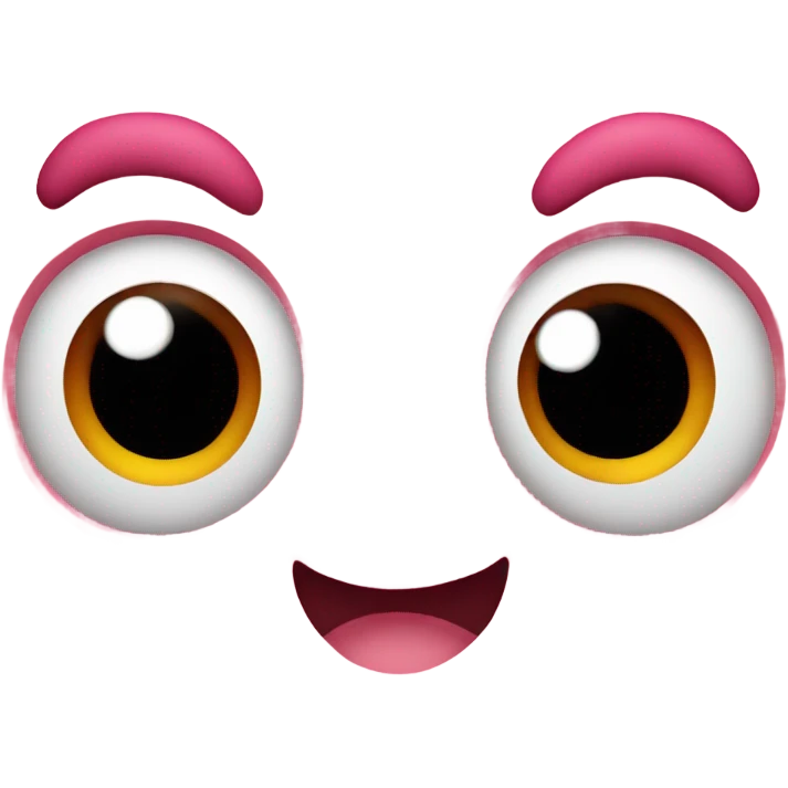 Kirby big ass eyes  emoji