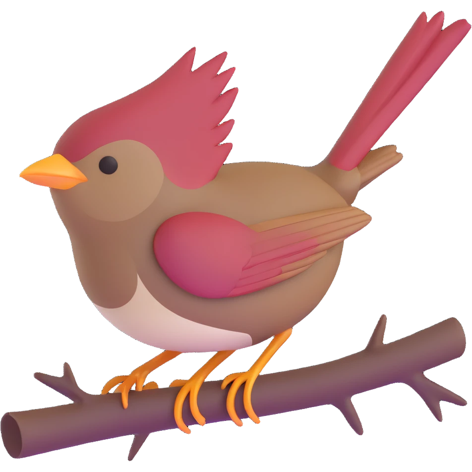 Cetti's warbler bird emoji