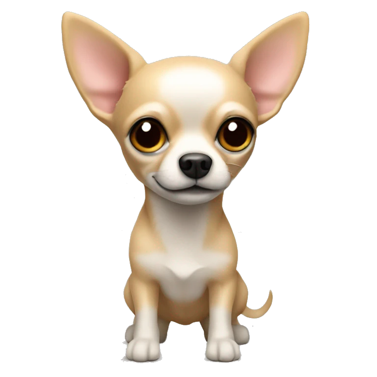 chihuahua creamy wool  emoji