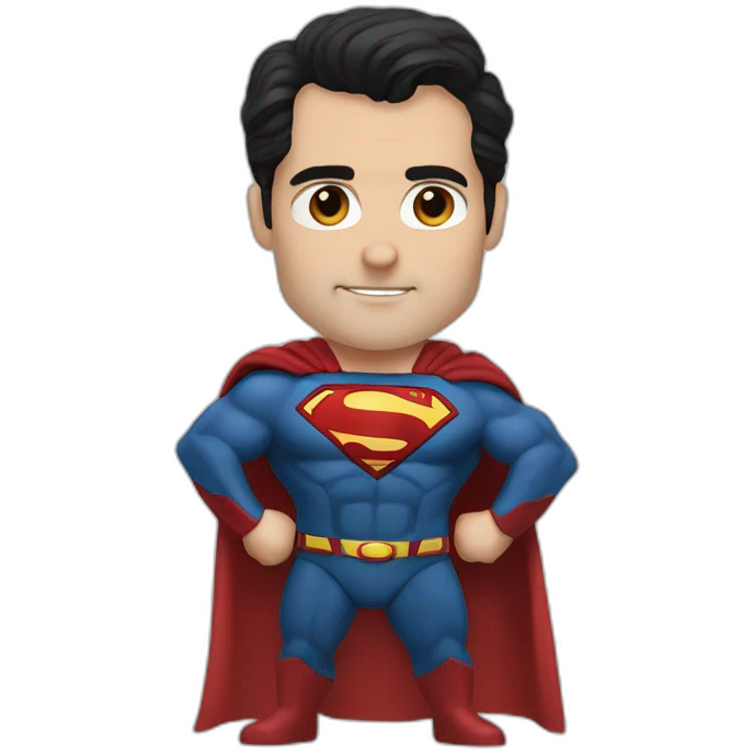 Henry cavill as superman emoji