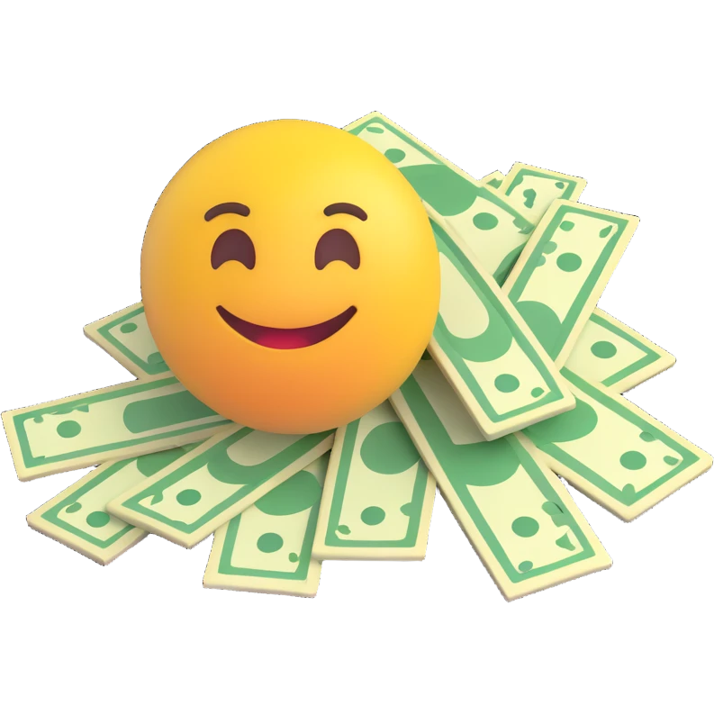 money, 3D Microsoft Fluent emoji style emoji