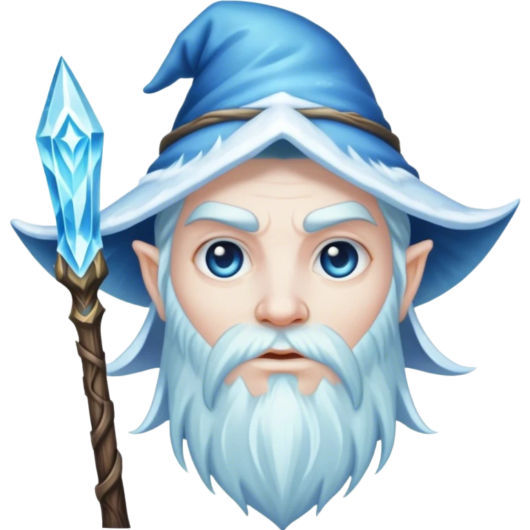 Frost wizard scary emoji