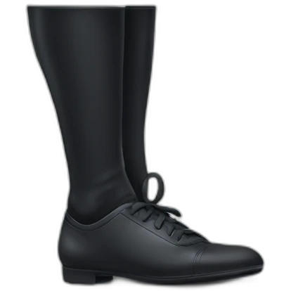 macron foot emoji