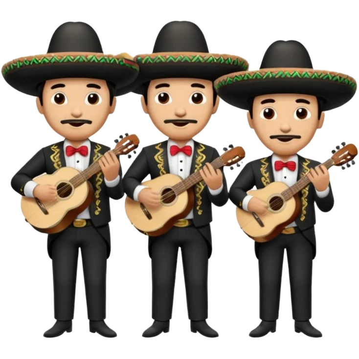 Mariachis emoji