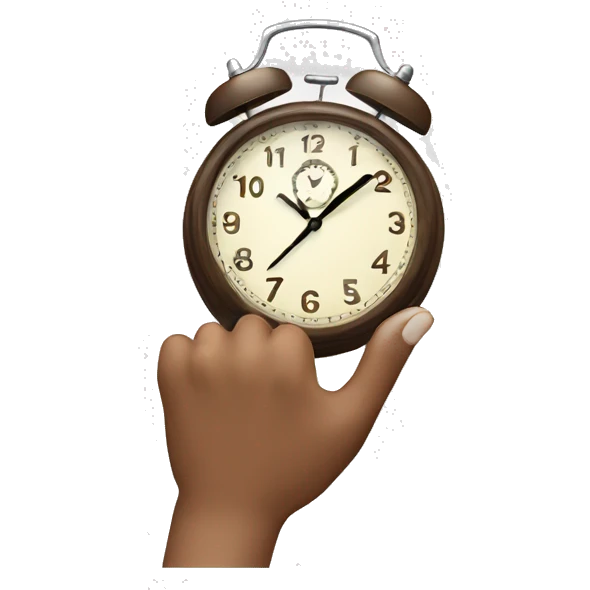 “clock that tea” hand gesture emoji