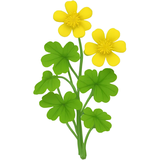 Celandine plant  emoji