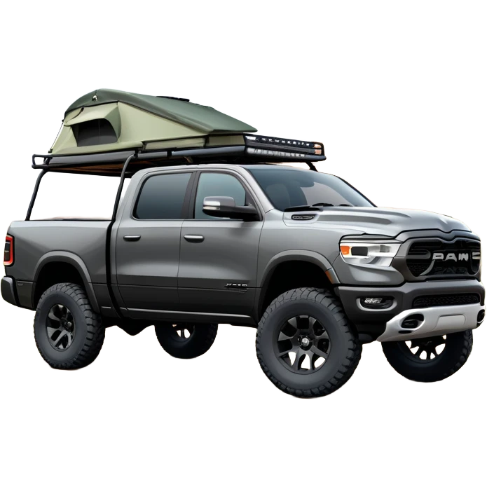 2021 ram 1500 big horn with overland build emoji