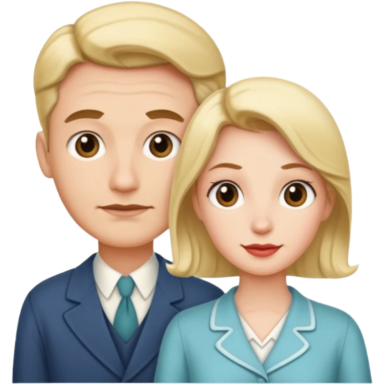 40대 주부,20~30대 1인가구 남여 emoji