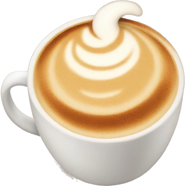 Match latte emoji