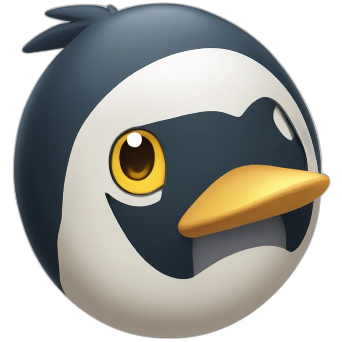 Pingouin Pokémon stylé emoji
