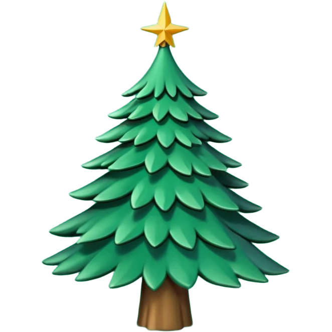 sapin en mouvement, qui se tord emoji