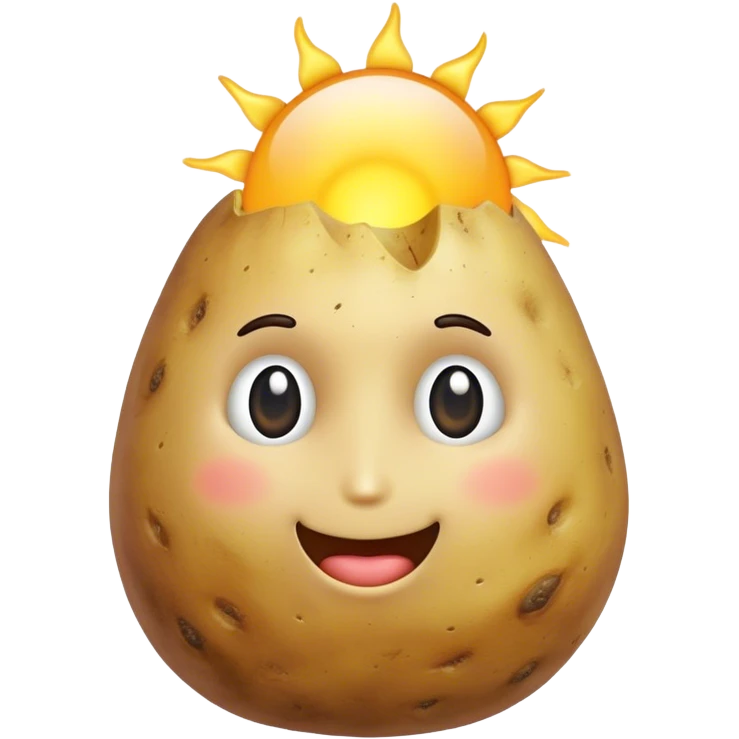 potato sun emoji