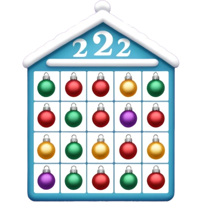 advent calendar emoji