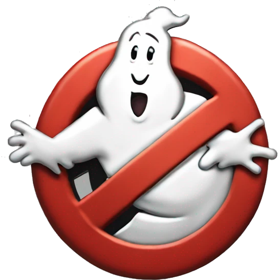 ghostbusters logo emoji