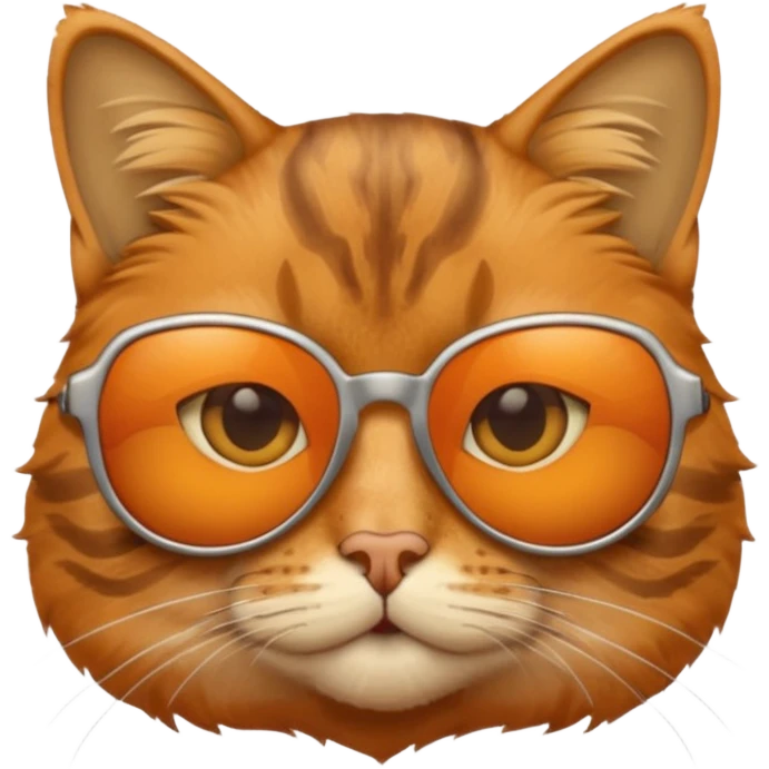 Cat wearing sunglasses emoji