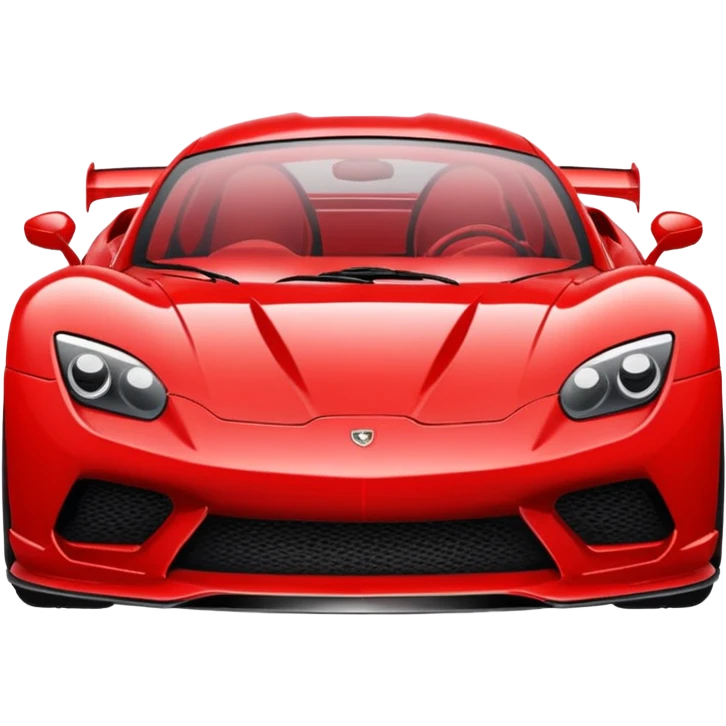 Sport car frontline cartoon emoji