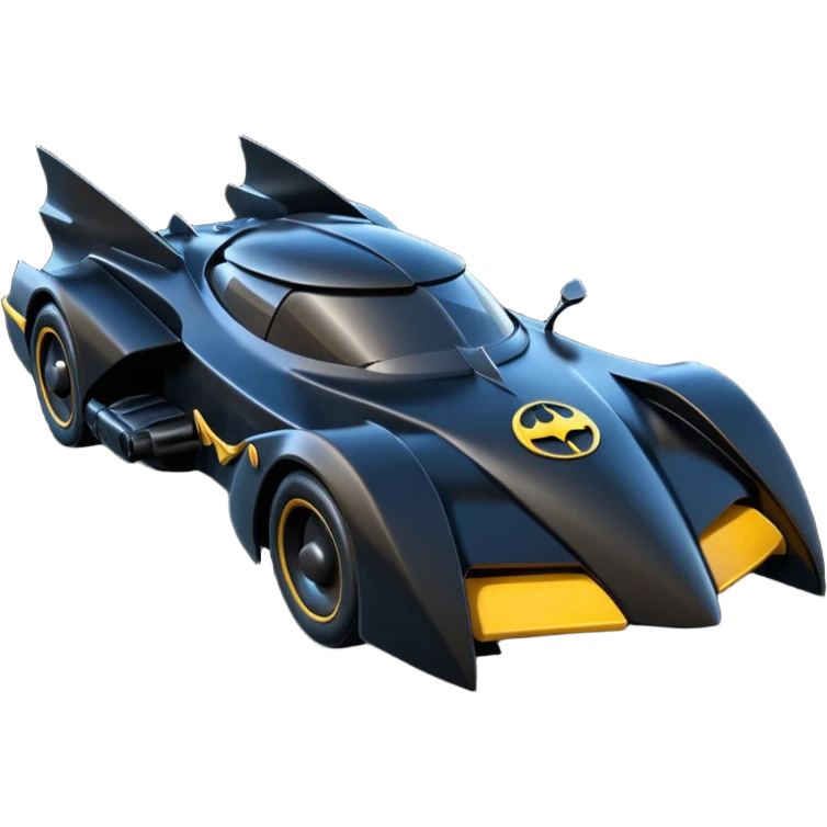 the animated 1990’s series Batmobile  emoji