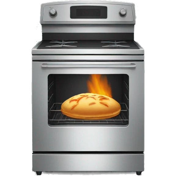 oven makes Meal emoji