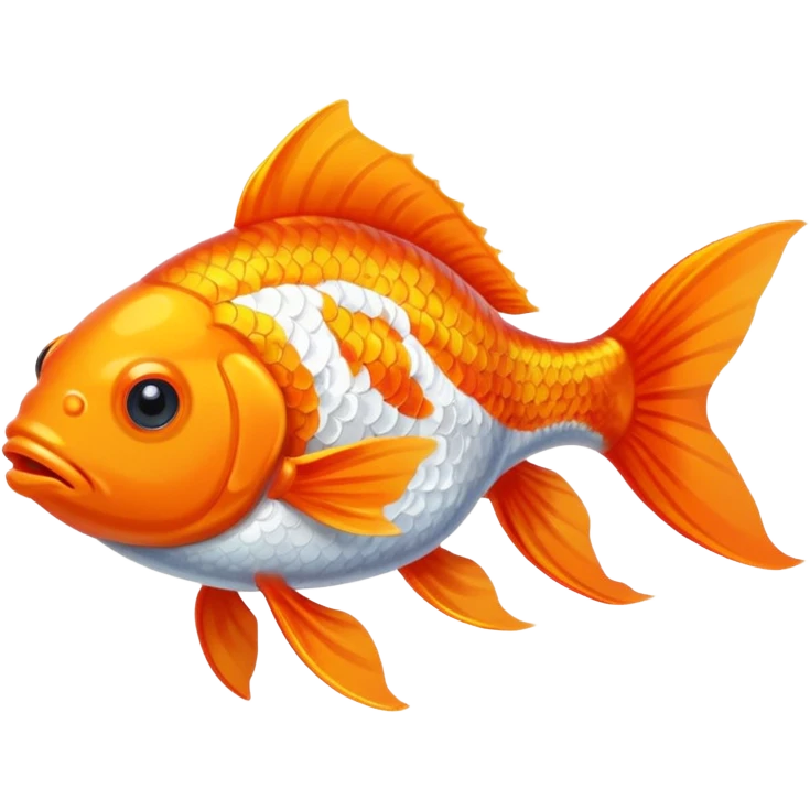 colorful goldfish emoji
