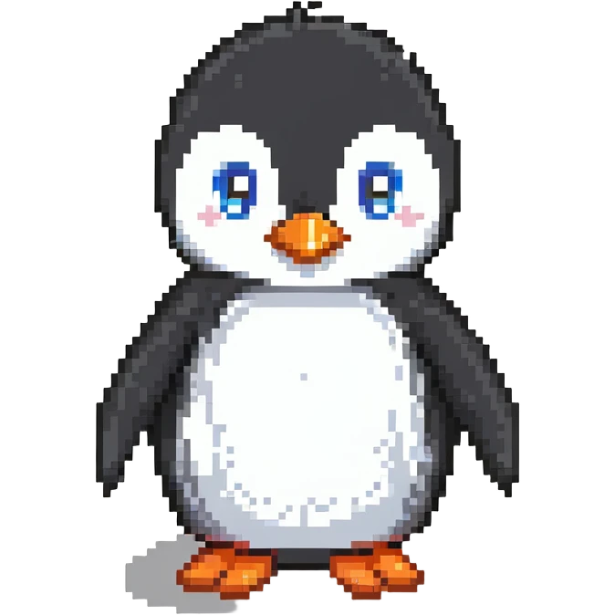 cute penguin emoji