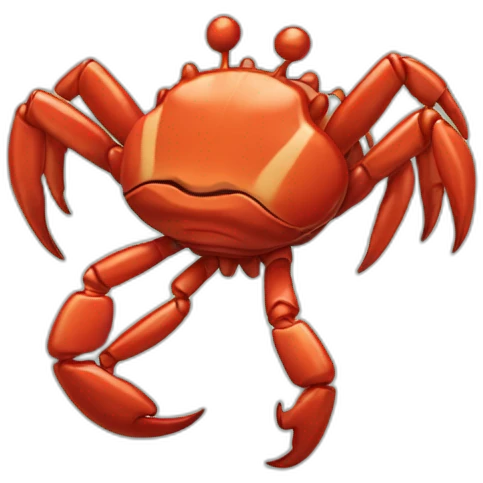 Crabe qui danse emoji