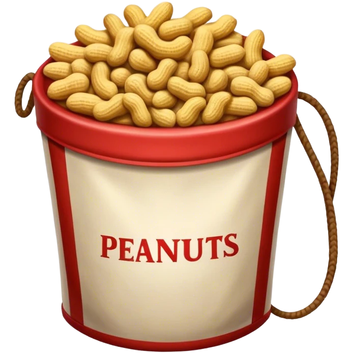 Bag of peanuts at the circus emoji