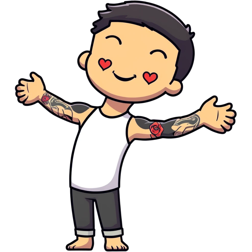 Man in. Love  emoji
