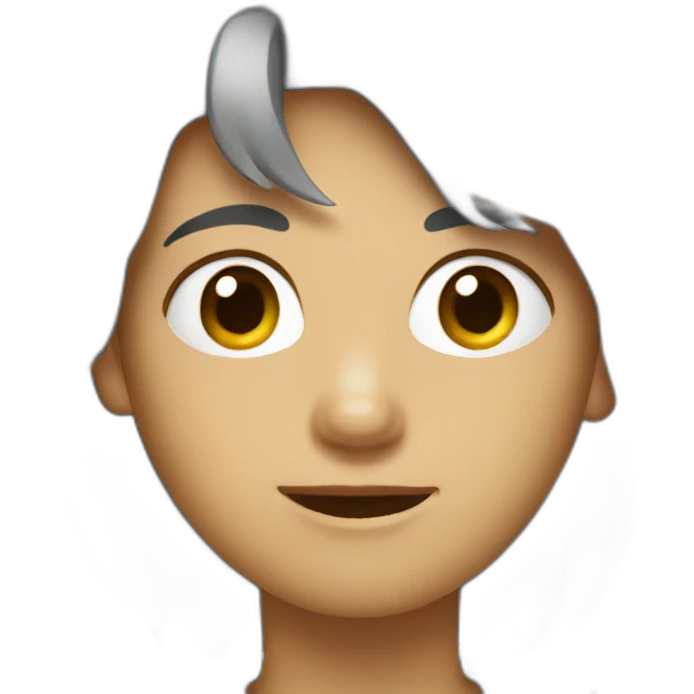 Chat gris emoji