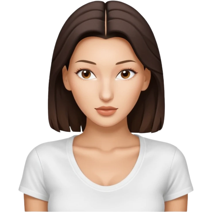 Bella hadid wear t-sihrt emoji