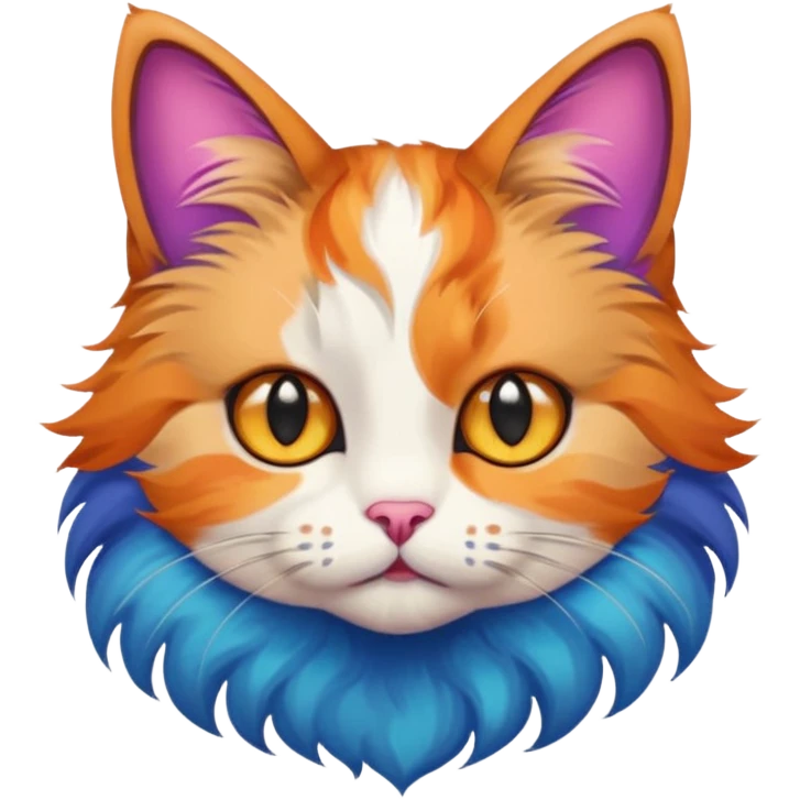 Gato con ojos de estrellas emoji