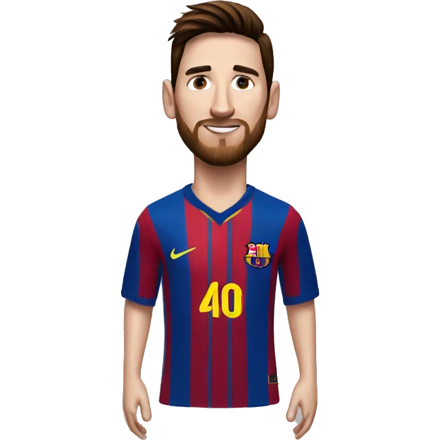 Messi’s jersey  emoji