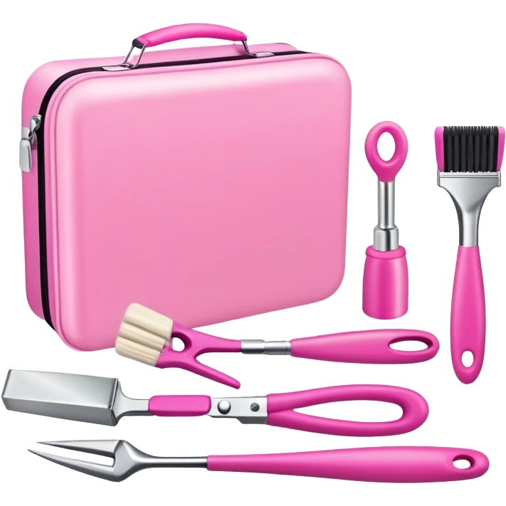 Pink waxing kit emoji