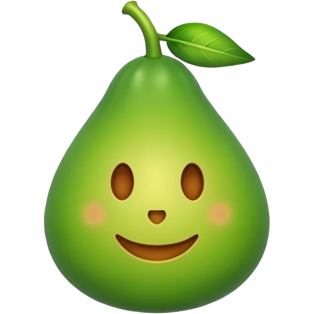 Calabash no face emoji