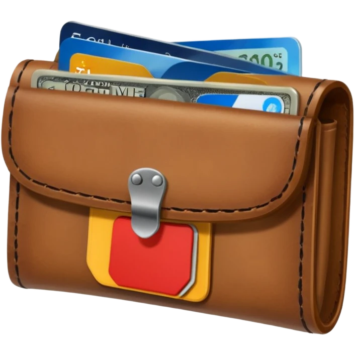 empty wallet with no money emoji