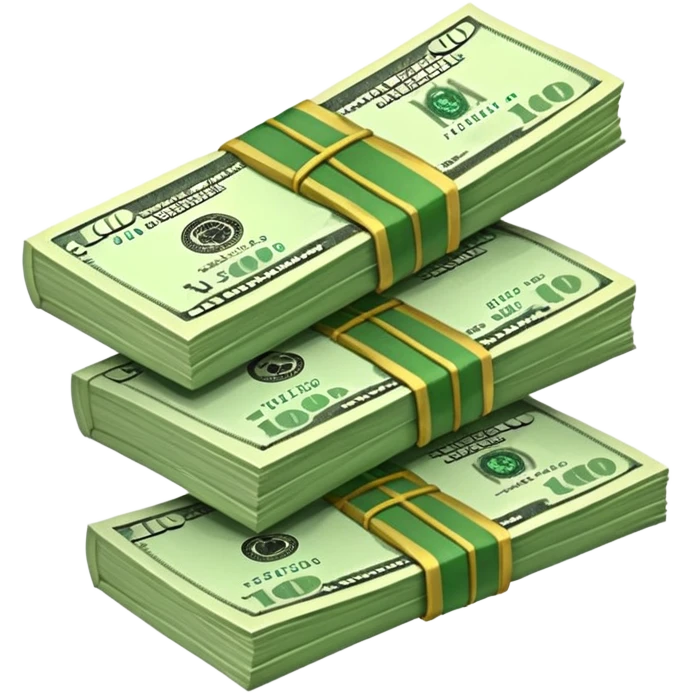 Falling value of the dollar emoji